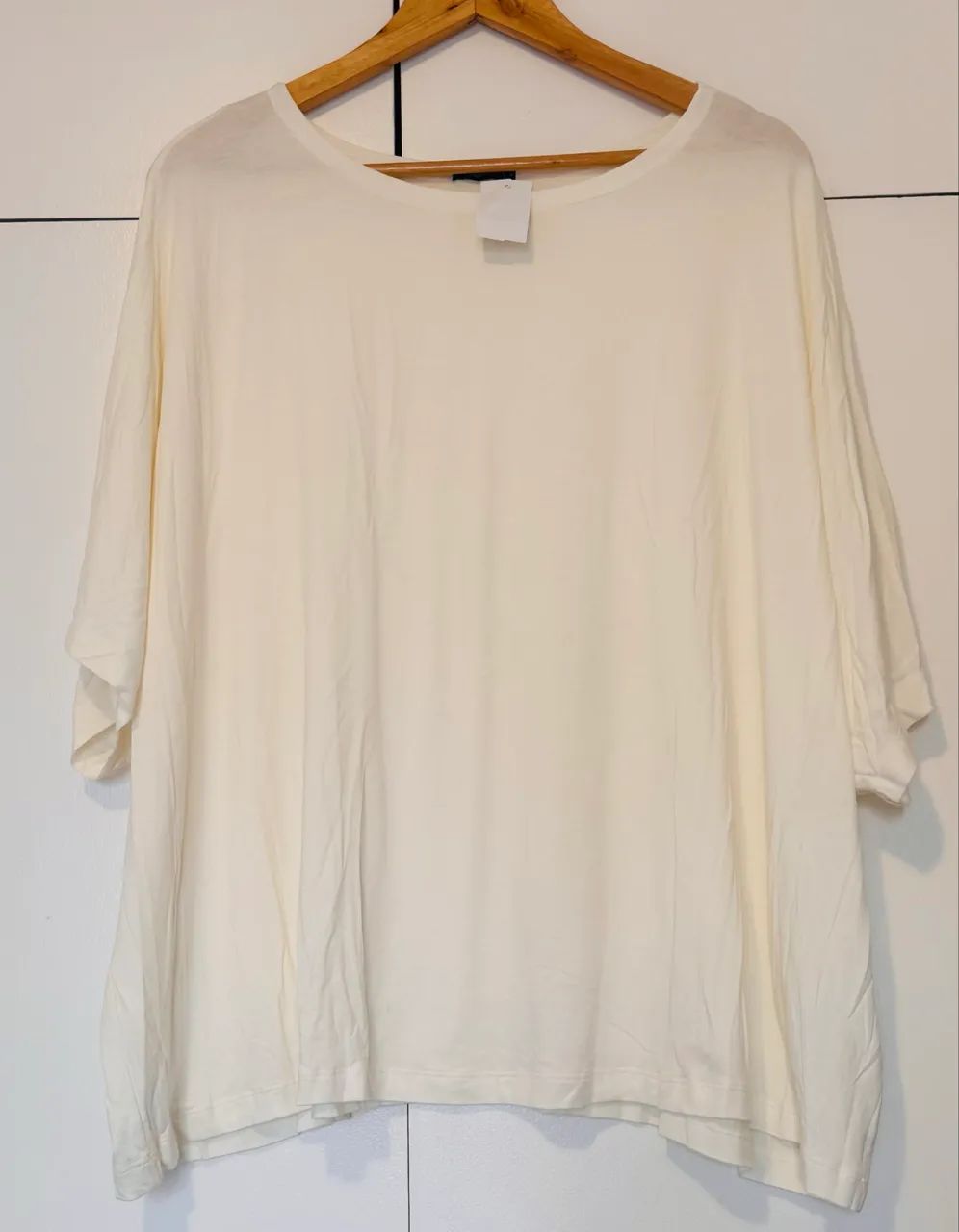 Blusa Off White Viscolycra Premium