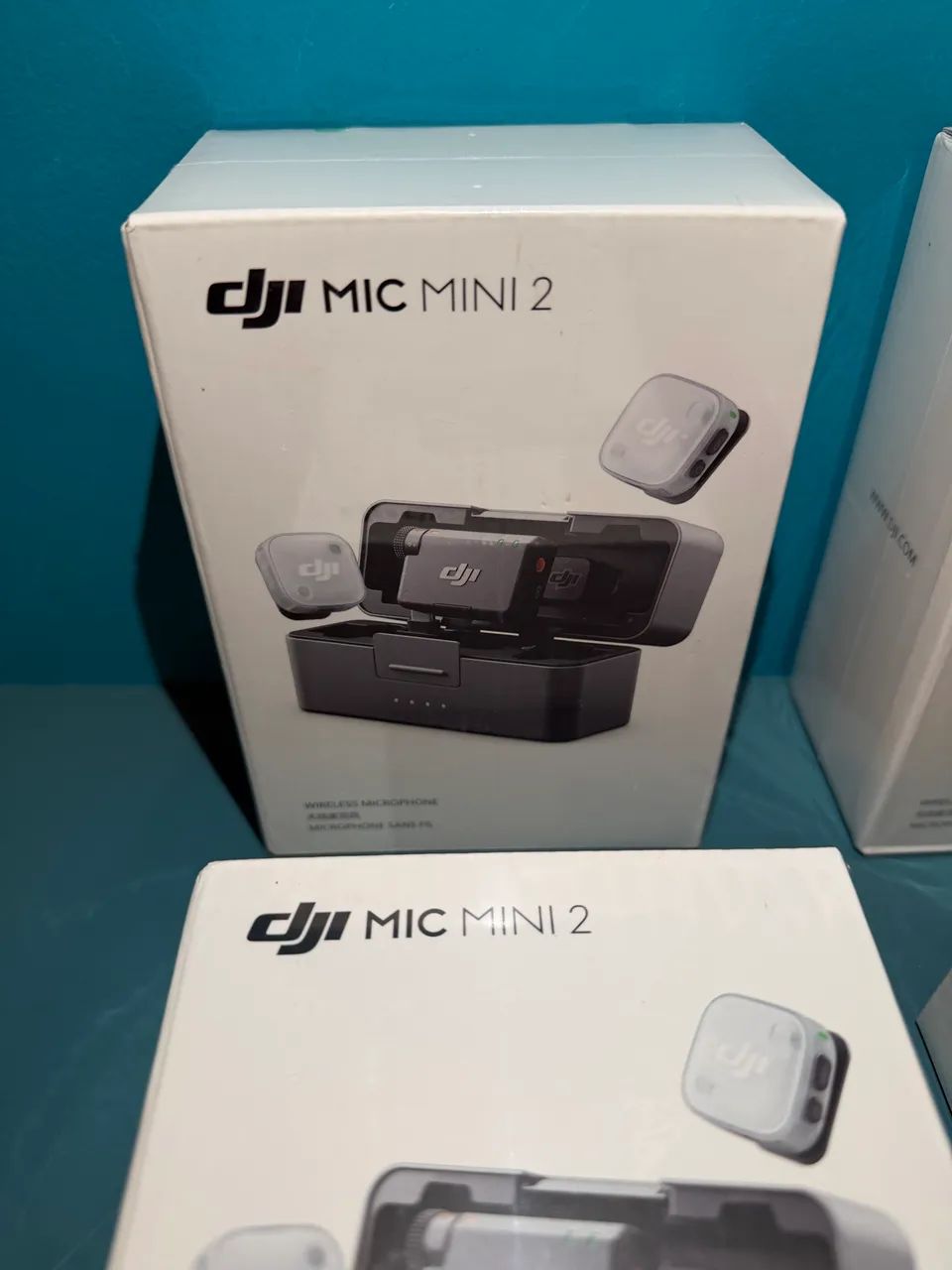 Microfone Dji Mic Mini 2 kit completo ( 2tx + 1rx + case )  - Foto 3