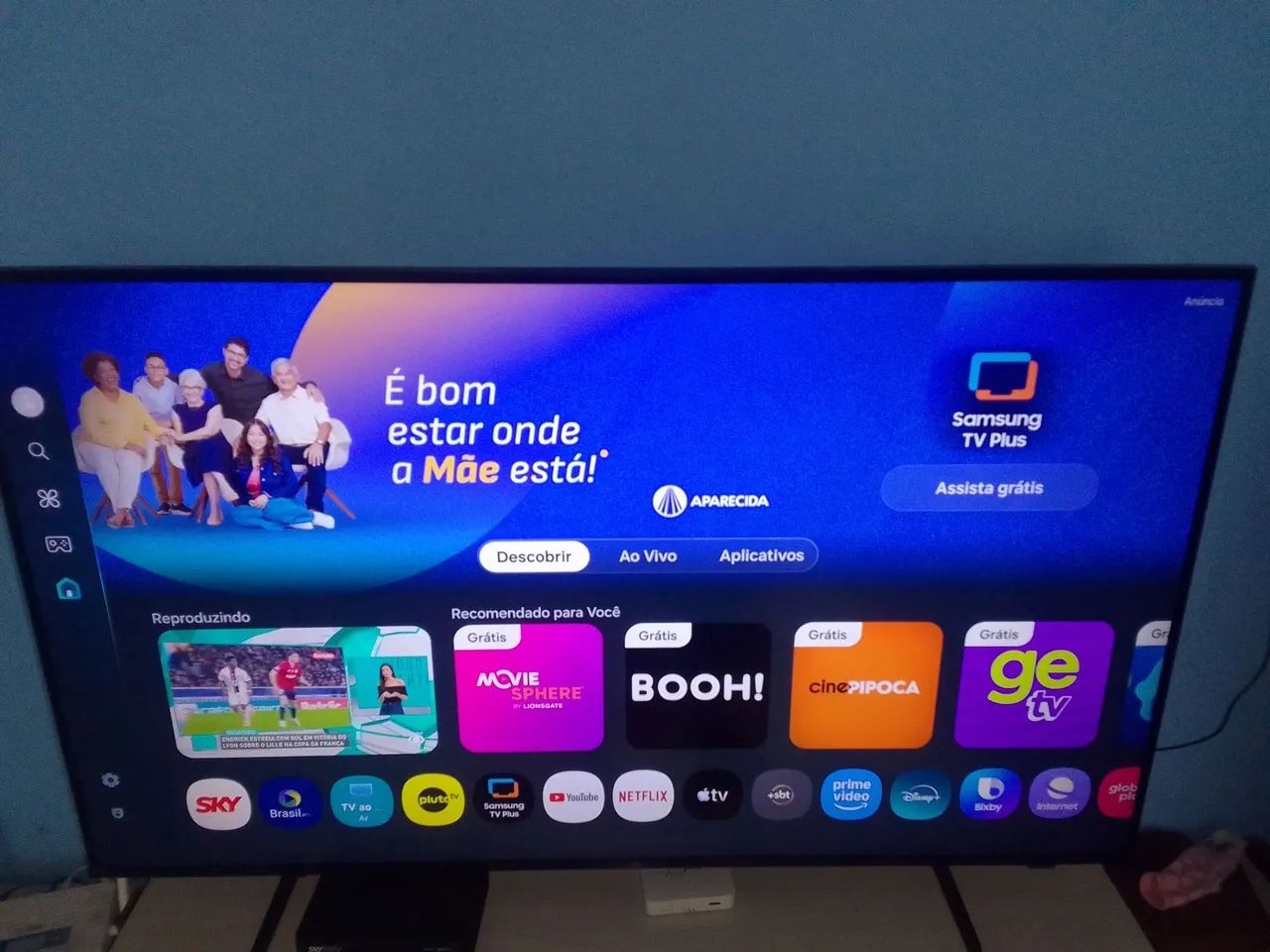 Samsung smart tv Cristal 50 4k ujd
