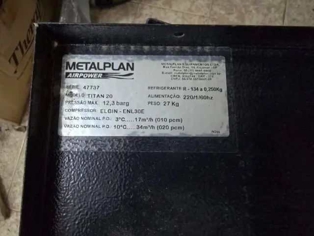 SECADOR DE AR COMPRIMIDO TITAN 020 PARA COMPRESSOR - Foto 3