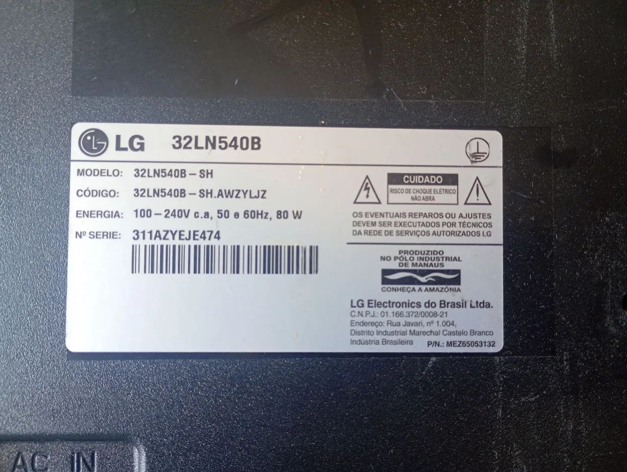 VENDO TV LG 32 POLEGADAS  - Foto 2
