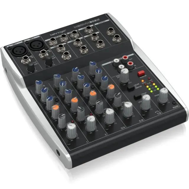 Mesa de som Behringer 802S XENYX - Mixer Analógico com 8 Canais - Foto 2