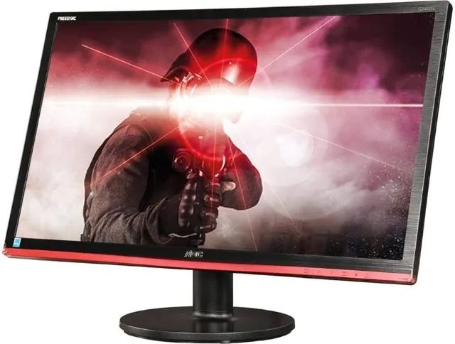 Monitor AOC Gamer modelo g2460vq6 24 polegadas FREESYNC - Foto 5