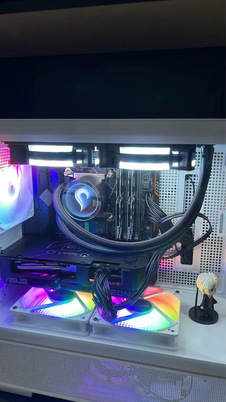 PRA VENDER LOGO! PC GAMER INTEL COM RX7600 - Foto 5