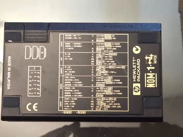 Calculadora Financeira HP 12 C - Como nova e com Manual - Foto 2