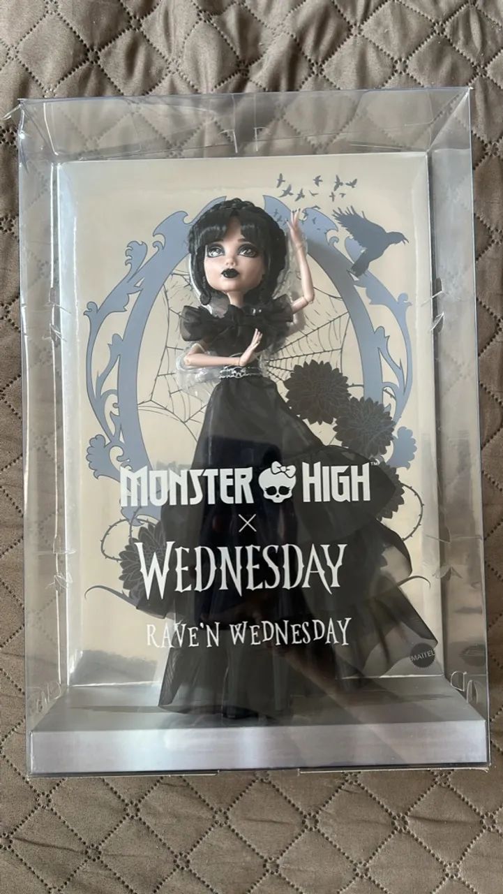 RESERVADA Boneca monster high Wednesday Raven?s