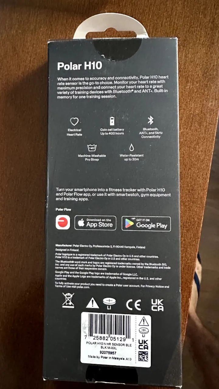 Polar H10 - Sensor de Frequência Cardíaca - Foto 3