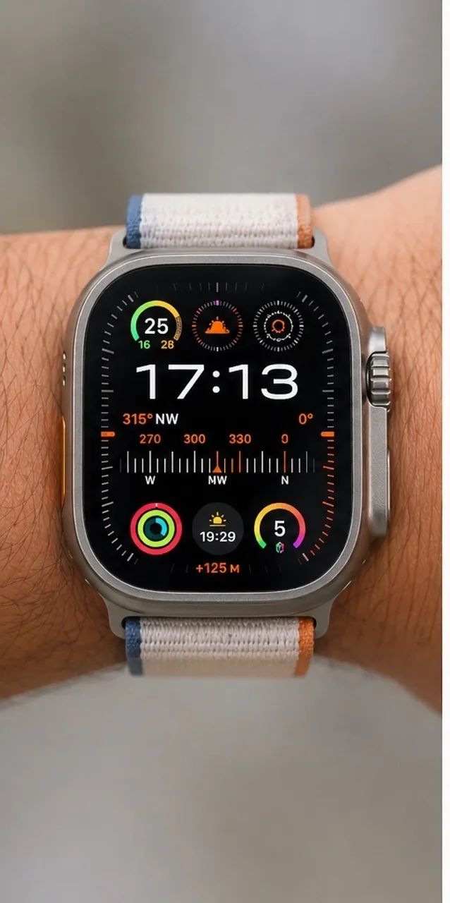 *Baixou!* Apple Watch Ultra 2, 49mm, caixa de titanio, GPS + Cellular.