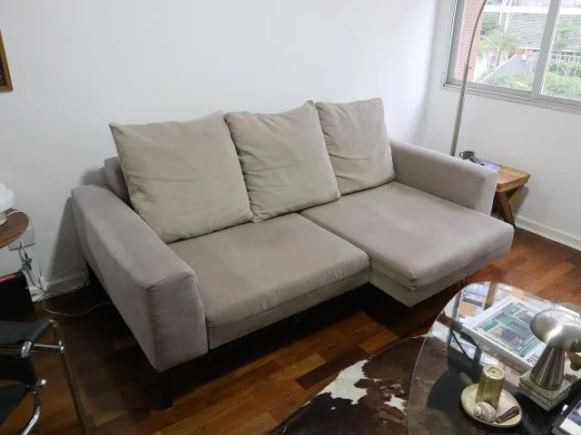 Sofá retrátil 3 lugares TokStok - Foto 2