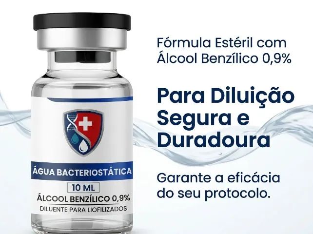 Água Bacteriostática 10ml - Foto 2