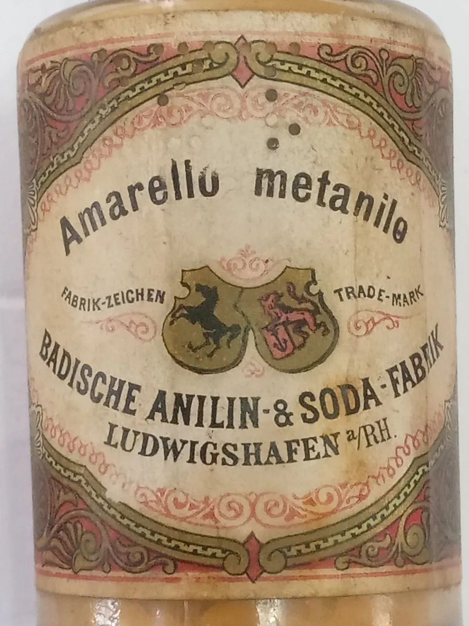 Frasco antigo Basf 1890-1910 - Foto 3