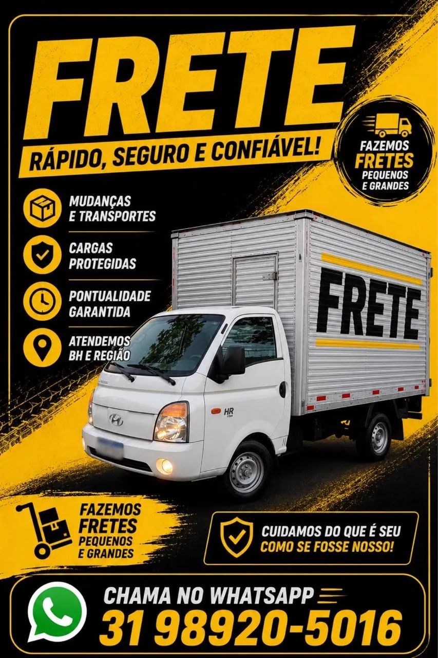 FRETES E MUDANÇAS.