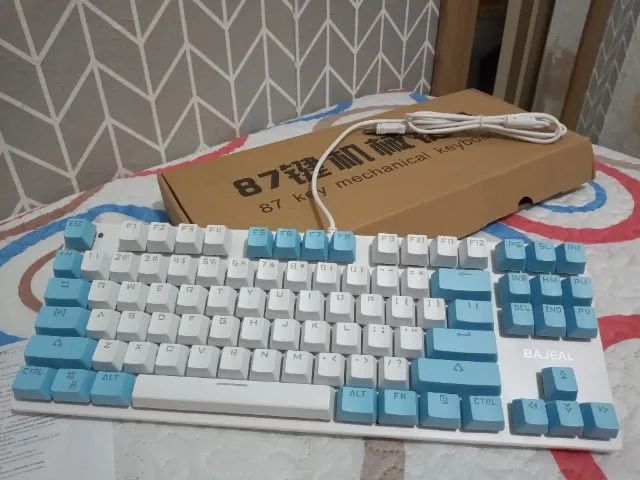 Teclado Mecânico 80% Switch Marrom Bajeal - Foto 2