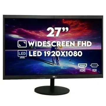 (Renz Informática) Monitor Led VXPRO 27" VX270X HDMI/VGA - Novo! - Garantia