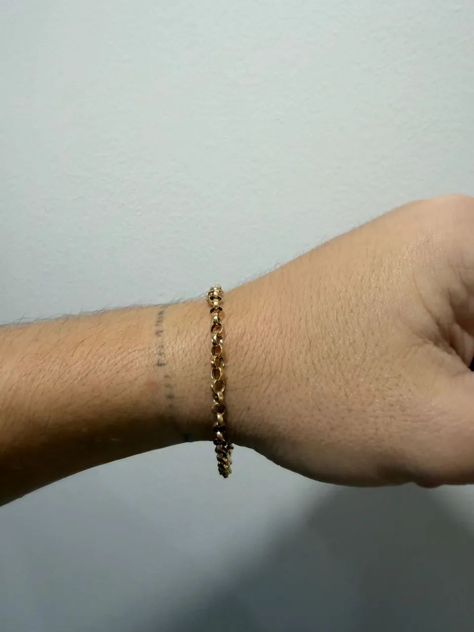 Pulseira ouro 18k italiana - Foto 4