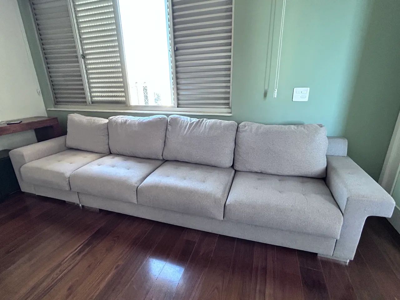 Sofá 4 Lugares Grande (3,45 m) | Excelente Estado - Foto 3