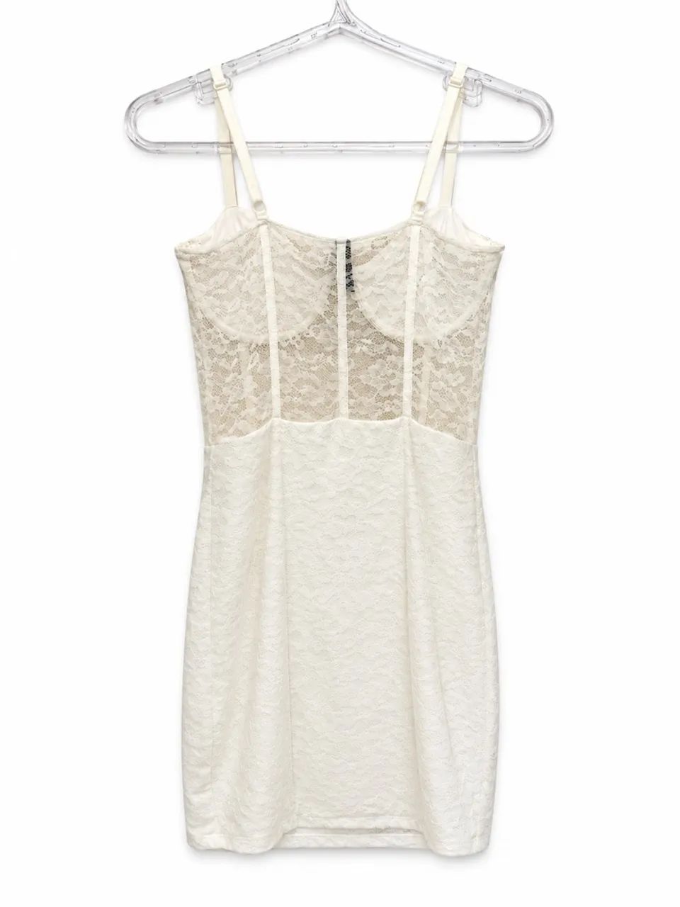Vestido H&M renda branco PP - Foto 2