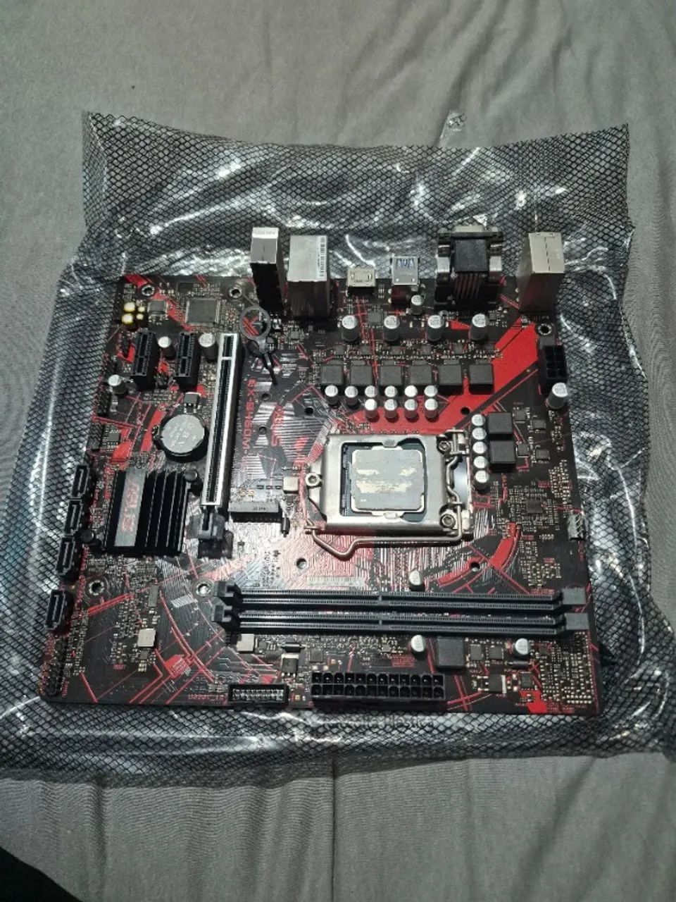 Placa mãe ex b460m v5