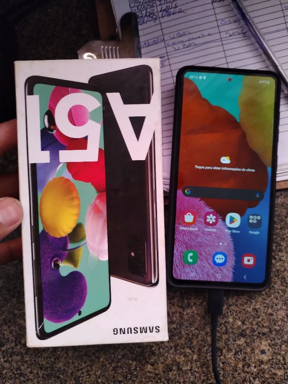 Celular a51 128 gb tv digital 