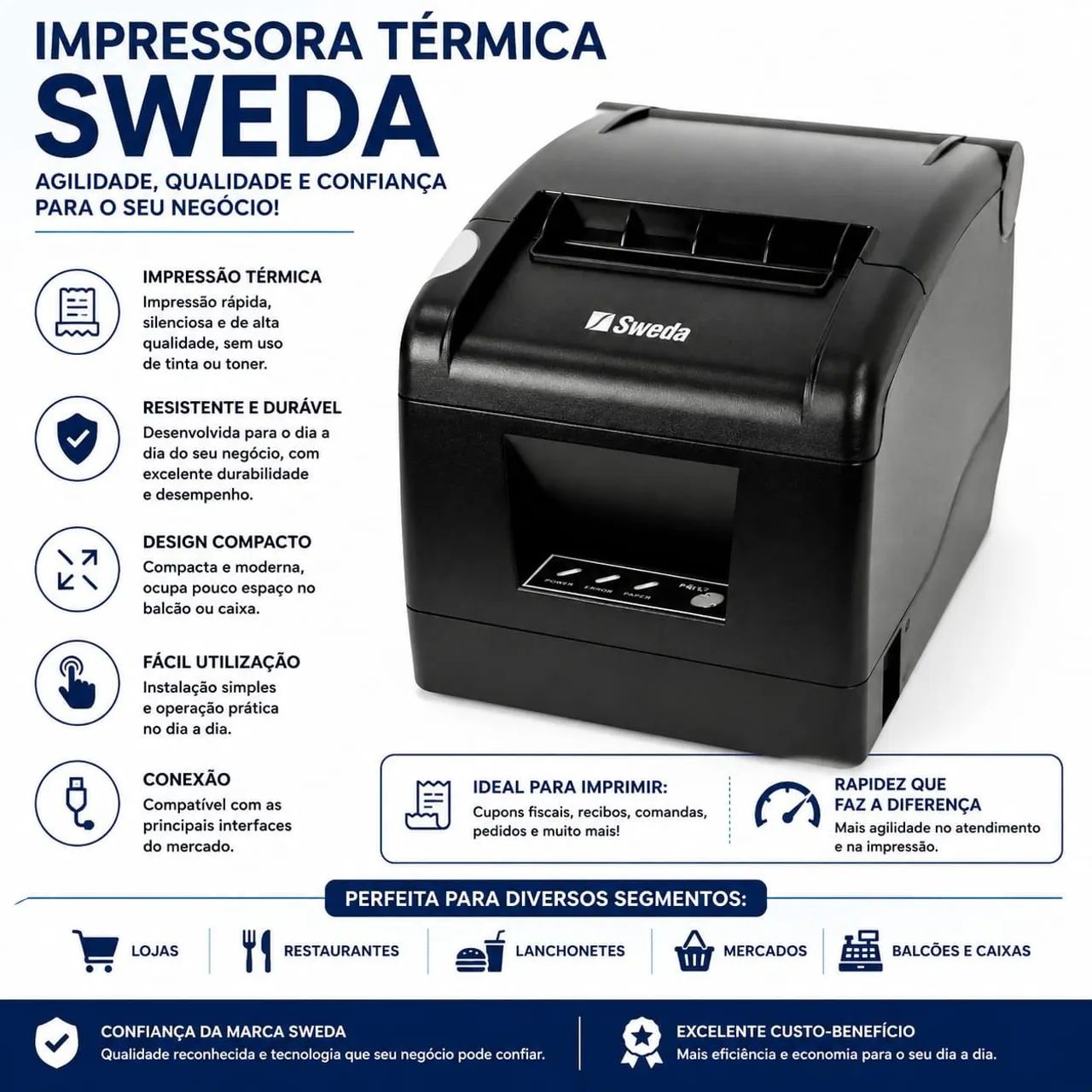 Impressora térmica Sweda