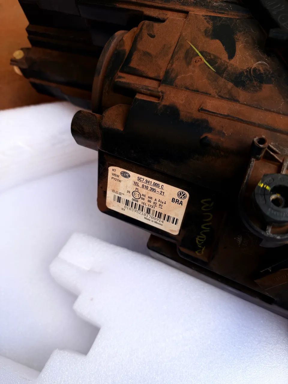 Par de farol jetta 2012 em diante original VW - Foto 4