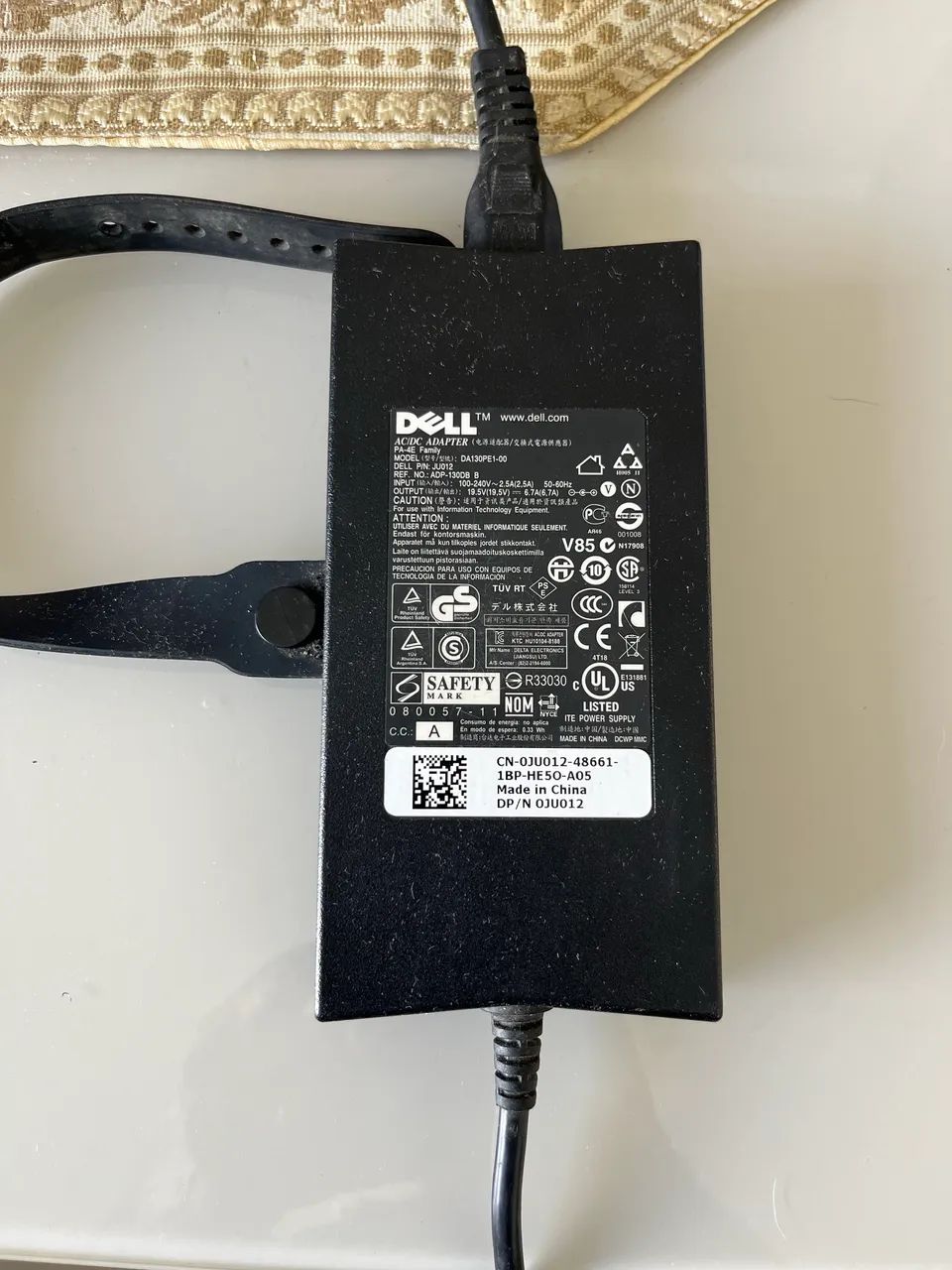 CARREGADOR NOTEBOOK DELL 130W ORIGINAL 