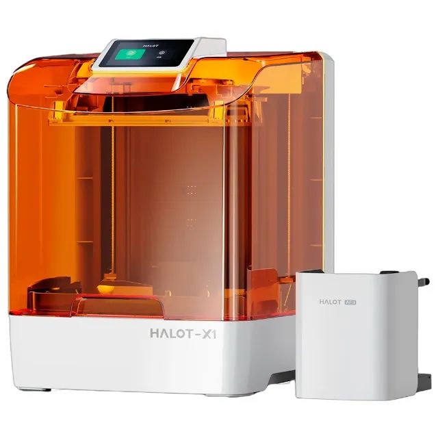 Impressora 3D Creality Halot-X1 Combo / Bivolt - Branco / Laranja