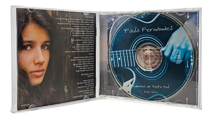 Cd Paula Fernandes Canções Do Vento Sul 2006 