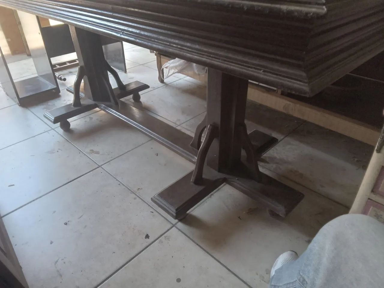 Mesa de jantar conjunto com 6 cadeiras  - Foto 2