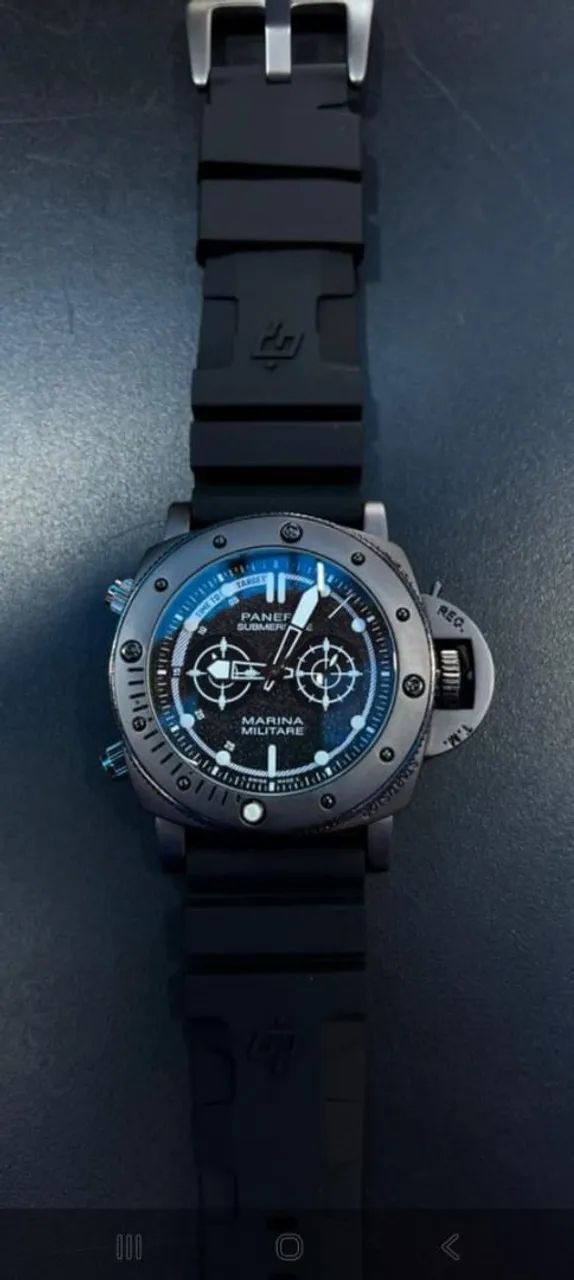 Relógio PANERAI A PROVA DÁGUA NOVO (garantia) - Foto 2