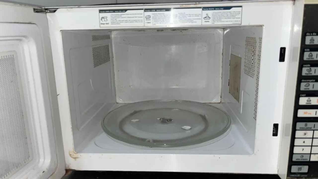 Micro-ondas Midea Liva 30L porta espelhada - Foto 3