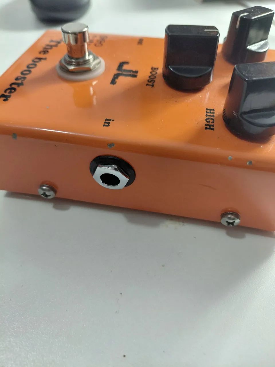 Pedal JL The Booster 9/18v com fonte - Foto 3