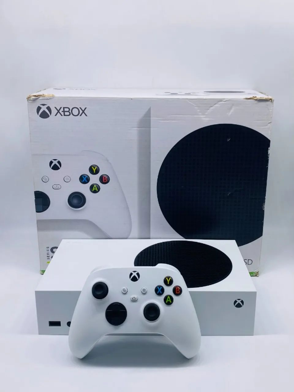 Xbox Series S Branco 512GB Usado Com Caixa