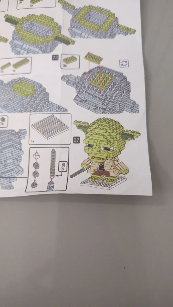 Mini lego Yoda Star Wars  - Foto 4