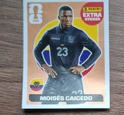 Figurinha extra Caicedo
