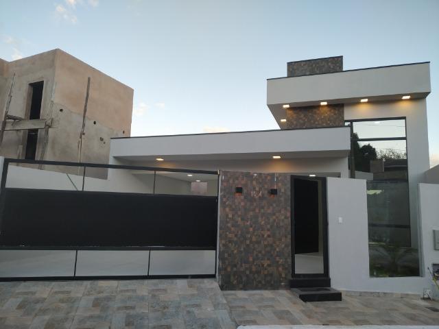 Casa Nova c/ 3 Suítes + Área de Lazer em Cond. Fechado na DF-425 - Sobradinho