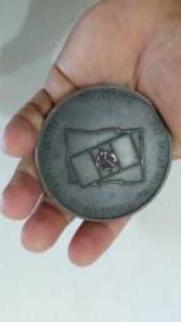 Medalhão Mundial de voleibol 1990 no Brasil - Foto 3