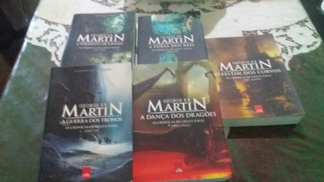 Vendo coleção de livros do Game Of Thrones - Foto 2