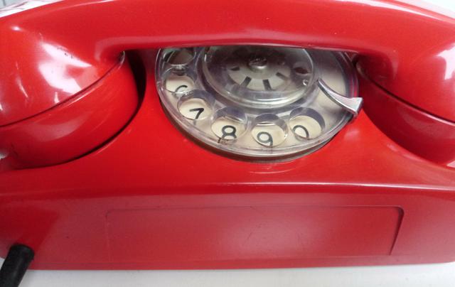 Telefone antigo de disco