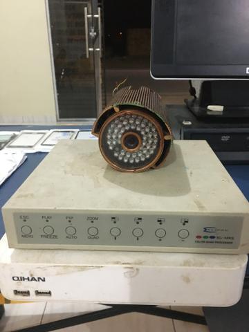 Dvr sistema de segurança mais un câmara