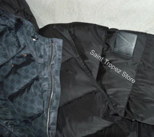 Exclusiva Jaqueta Louis Vuitton Reversível com enchimento e capuz , Rara - Foto 6