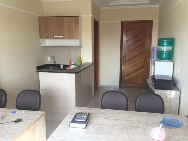 Sala comercial (escritorio montado) no sitio cercado ac chacara e carros - Foto 8