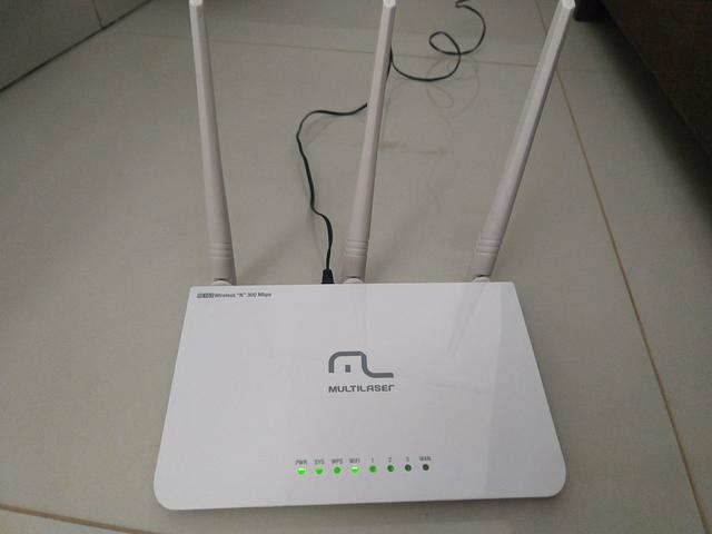 Roteador Wireless 3 Antenas Multilaser Barato! - Foto 2