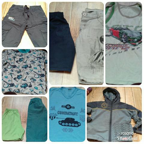 Lote de roupa de menino tam 6