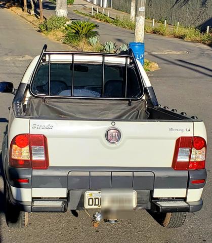 Fiat strada working 1.4 celebration cabine simples branca 2012 - Foto 3
