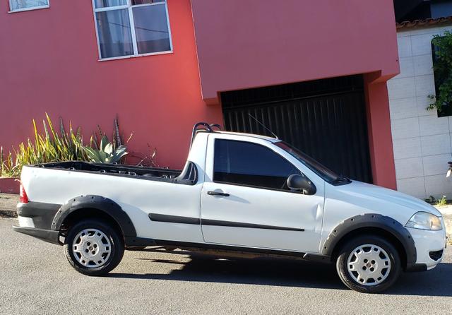 Fiat strada working 1.4 celebration cabine simples branca 2012 - Foto 6