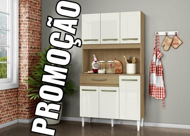 Armário de cozinha 6 portas