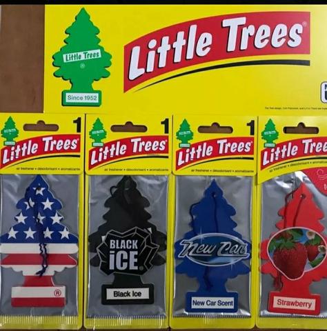Aromatizantes para carro little trees R$ 12