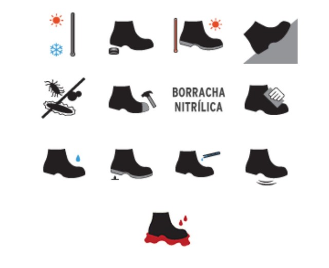 Bota 7L Tech Master cano longo (nova) - Foto 3