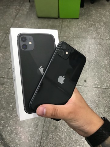 iPhone 11 preto 128gb na caixa com garantia 